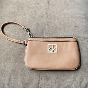 Calvin Klein wristlet pouch